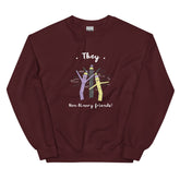 They Non-Binary Friends Unisex Sweatshirt